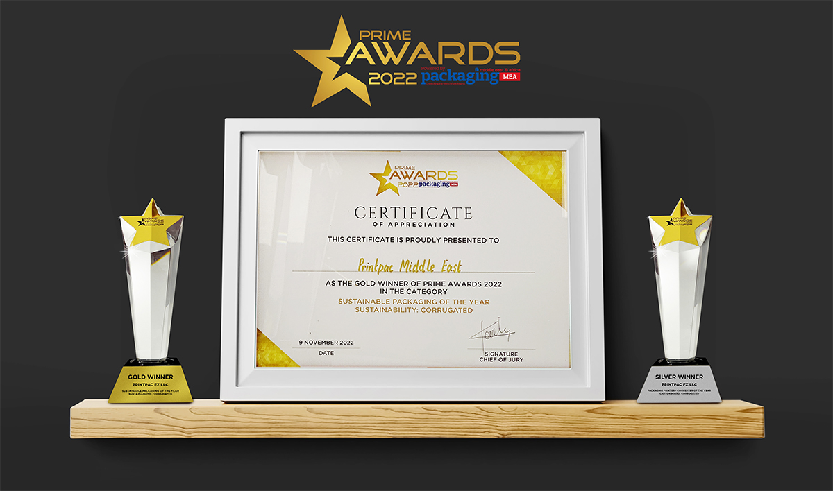 Best in Class Packaging Printer- Converter of the Year - Prime Awards 2022